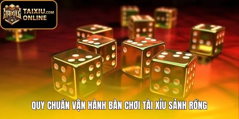 Quy trình lắc xúc xắc cùng nhịp cược Tài xỉu sảnh rồng